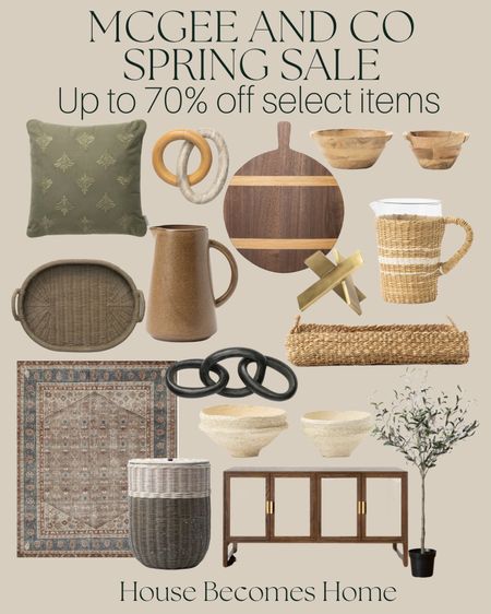 Mcgee and Co spring sale! Up to 70% off select items! 

#LTKSeasonal #LTKsalealert #LTKhome
