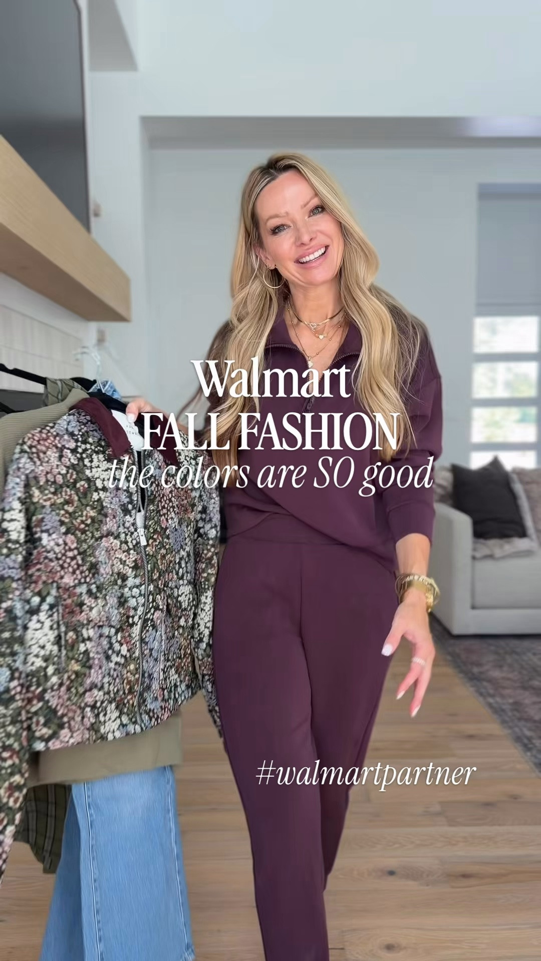 Walmart fall fashion is having a MOMENT. 🍂🤎 the rich colors in this haul are so good. Comment WALMART and I’ll send you details 

The burgundy two-piece set is unbelievably soft, the plaid and floral prints are such fun statement options, and that tan jacket is actually authentic leather — definitely one of my favorite finds from the whole haul. @Walmart  

These are the kinds of pieces that make fall outfits feel easy because they already do so much of the styling for you.

Which look is your favorite?

#WalmartPartner #WalmartStyle #FallOutfits #FallFashion #AffordableFashion
