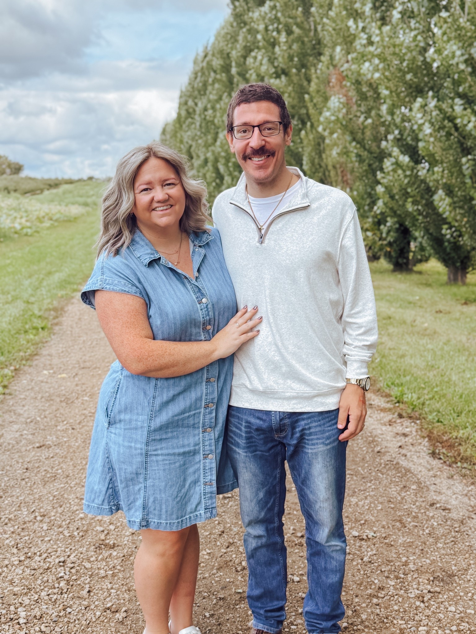 M:
Denim Dress - XL
J:
Quarter zip - L
Jeans - 34x34
The normal brand puremeso quarterzip stone medium wash kizik curly hair routine short hair men’s style look family photos fall style 
Midsize curvy plus size vibe

#LTKMens #LTKFindsUnder100 #LTKFamily