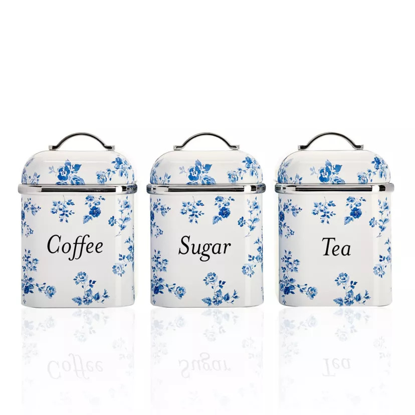 3-Piece Canister Set - China Rose | Belk