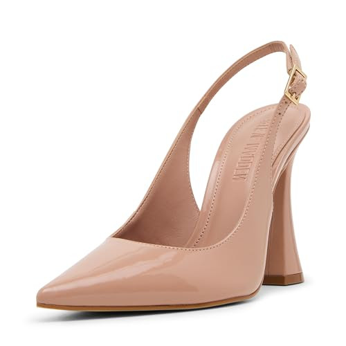 Steve Madden Women's Blare Pump, Blush Patent, 7.5 | Amazon (US)