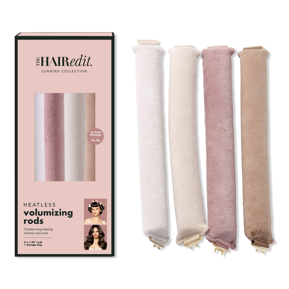 The Hair Edit Heatless Volumizing Hair Rods 4-Pack | Ulta