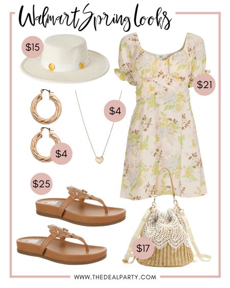 Spring Dress | Vacation Outfit | Spring Vacation | Spring Break | Tory Burch Look for Less | Straw Bags 

#LTKunder50 #LTKstyletip #LTKunder100