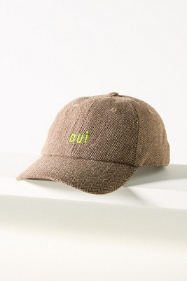 Clare V. Oui Wool Baseball Cap | Anthropologie (US)