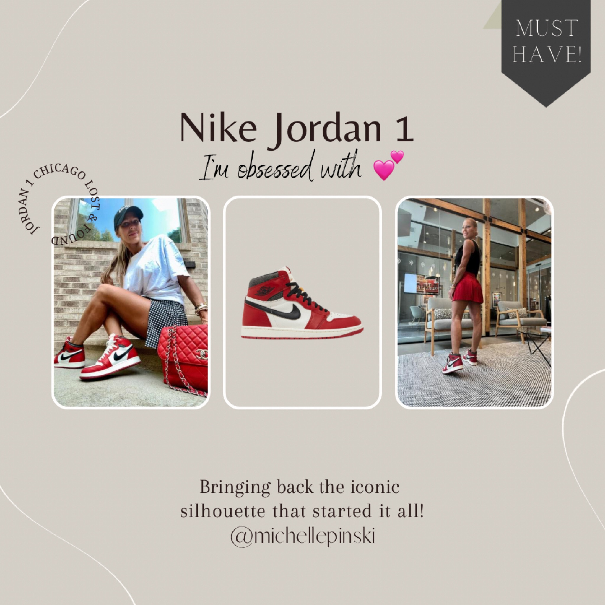 One of my fav Jordan 1s - Chicago Lost & Found
I’m wearing a Youth 7; I wear a 6.5 in men’s 
#LTKshoecrush #LTKfind #LTKfit 