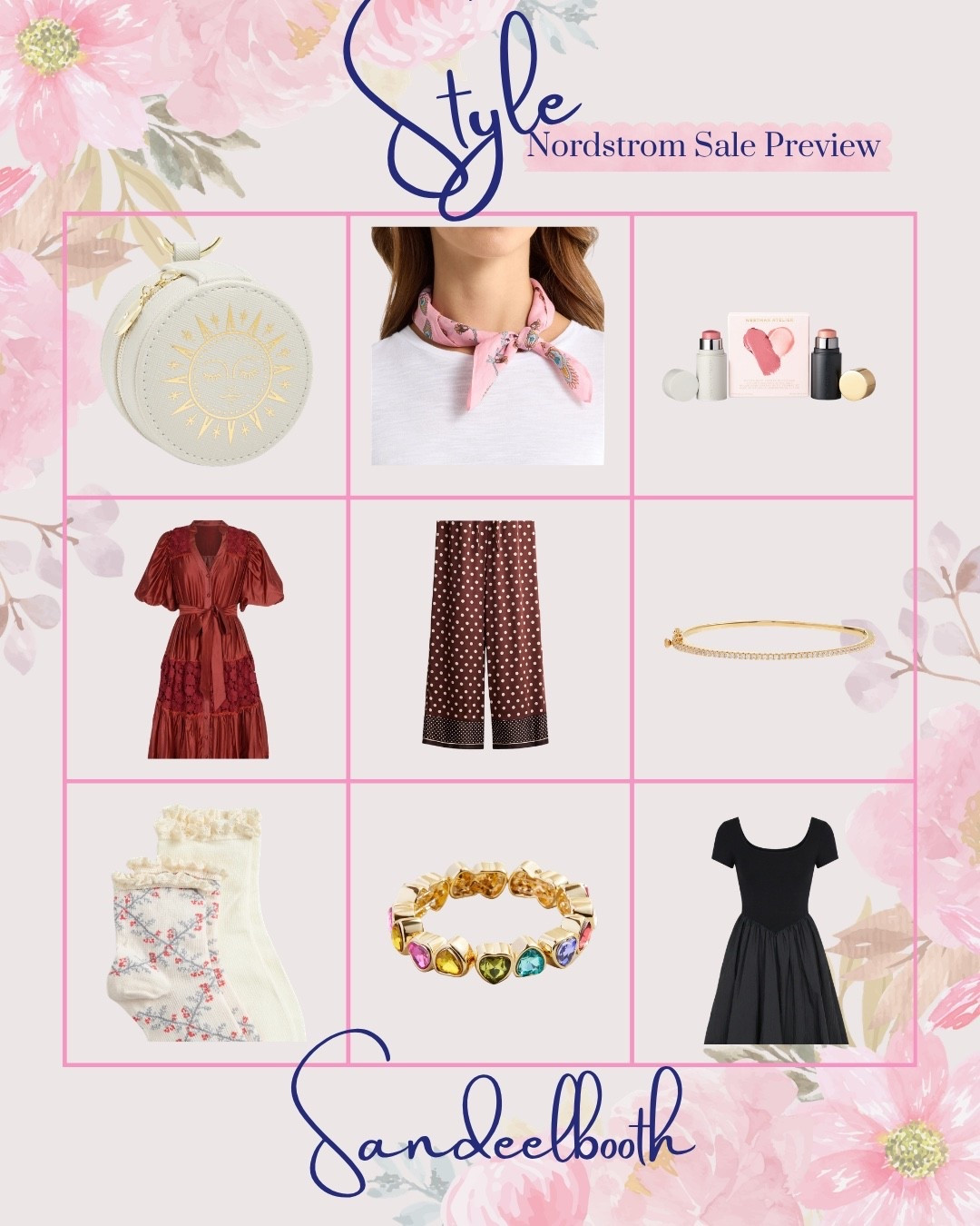 The Nordstrom Sale preview is here and y’all — this collage has my whole heart. That burgundy lace dress? The polka dot drawstring pants? The colorful gemstone bracelet?? I am not okay.

Everything is linked in my LTK so you can shop now and plan your cart before the sale officially kicks off. Trust me, you’ll want to move fast on the good stuff.

Drop a 🛍️ below if you’re shopping the sale this year!

#NordstromAnniversarySale #NSale #LTKfinds #CozyStyle #CottagecoreVibes #MoodyMaximalism

#LTKootd #LTKSaleAlert #LTKWedding