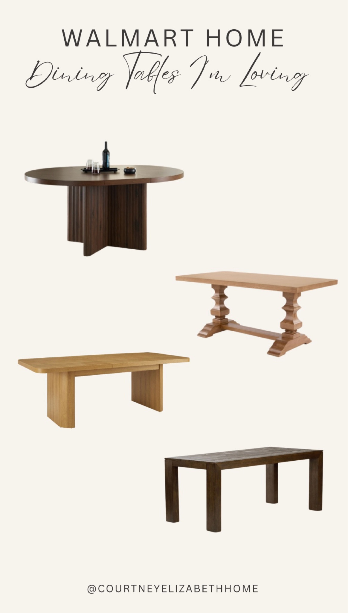 Walmart Dining Tables I’m Loving Right Now! 😍❤️

#LTKHome #LTKFamily #LTKStyleTip