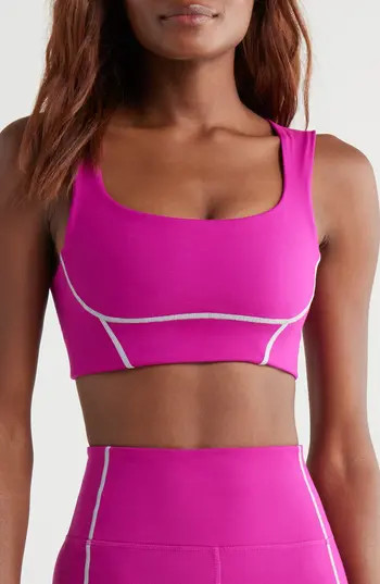 Free People FP Movement You're a Peach Sports Bra in Berry Blitz at Nordstrom Rack, Size X-Large | Nordstrom Rack
