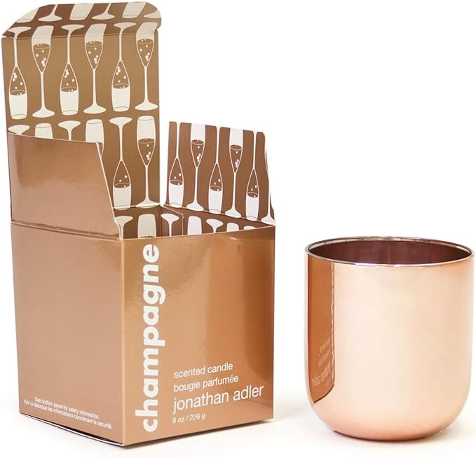 Jonathan Adler Pop Champagne Scented Candle, Rose | Amazon (US)