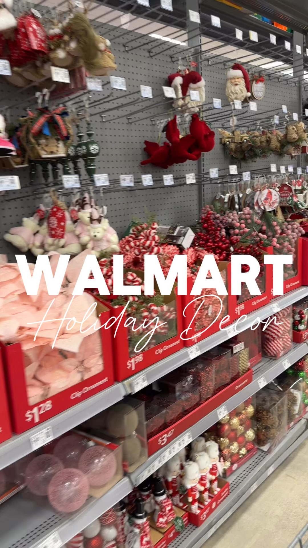 Walmart Holiday Decor! 🎅🏼🎄🎁 Christmas has arrived at Walmart! So many cute holiday decor finds! Love this time of year! 

Follow me for more affordable holiday decor and finds! 

When don’t start to decor for Christmas? Before or after Thanksgiving? Let me know in the comments! 

#LTKGiftGuide #LTKCyberWeek #LTKHoliday