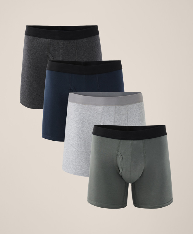 Men’s Everyday Boxer Brief 4-pack made with Organic Cotton | Pact | Pact Apparel