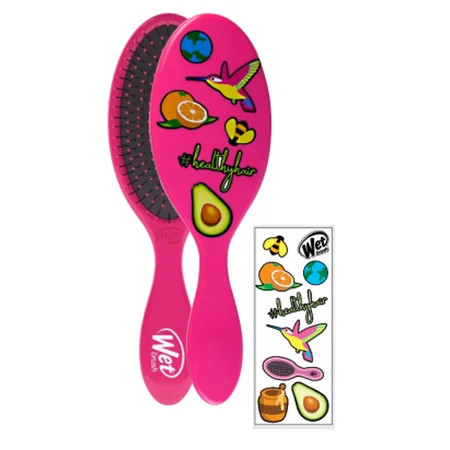 Wetbrush Brush w/Decals #Healthyhair - pink | Walmart (US)