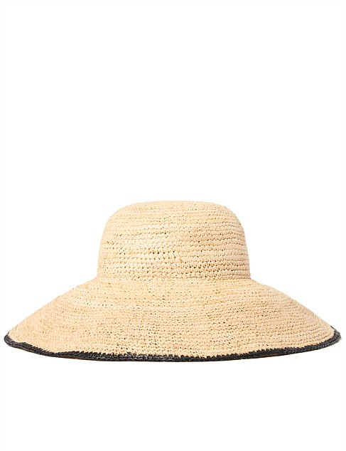 REBECCA RAFFIA HAT | David Jones (Australia & New Zealand)
