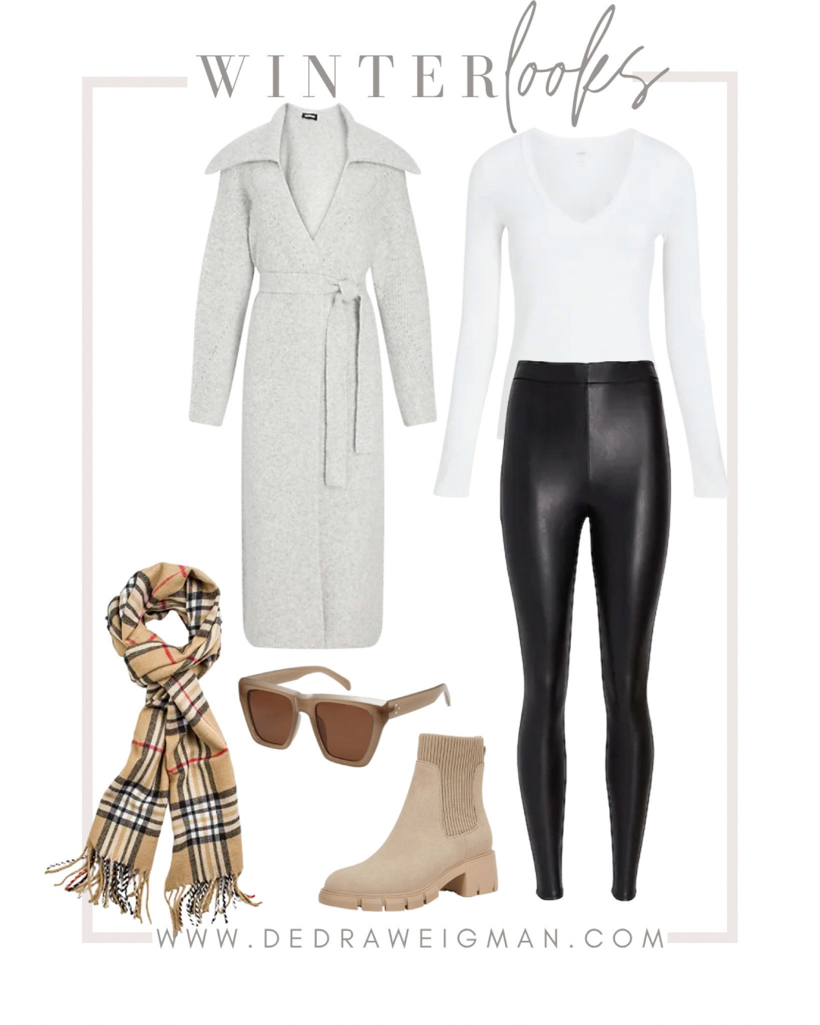 Winter look perfect for work, date night or brunch! Loving this long tie cardigan paired with faux leather leggings. 

#leggings #winteroutfit #boots #winterboots

#LTKFind #LTKSeasonal #LTKstyletip