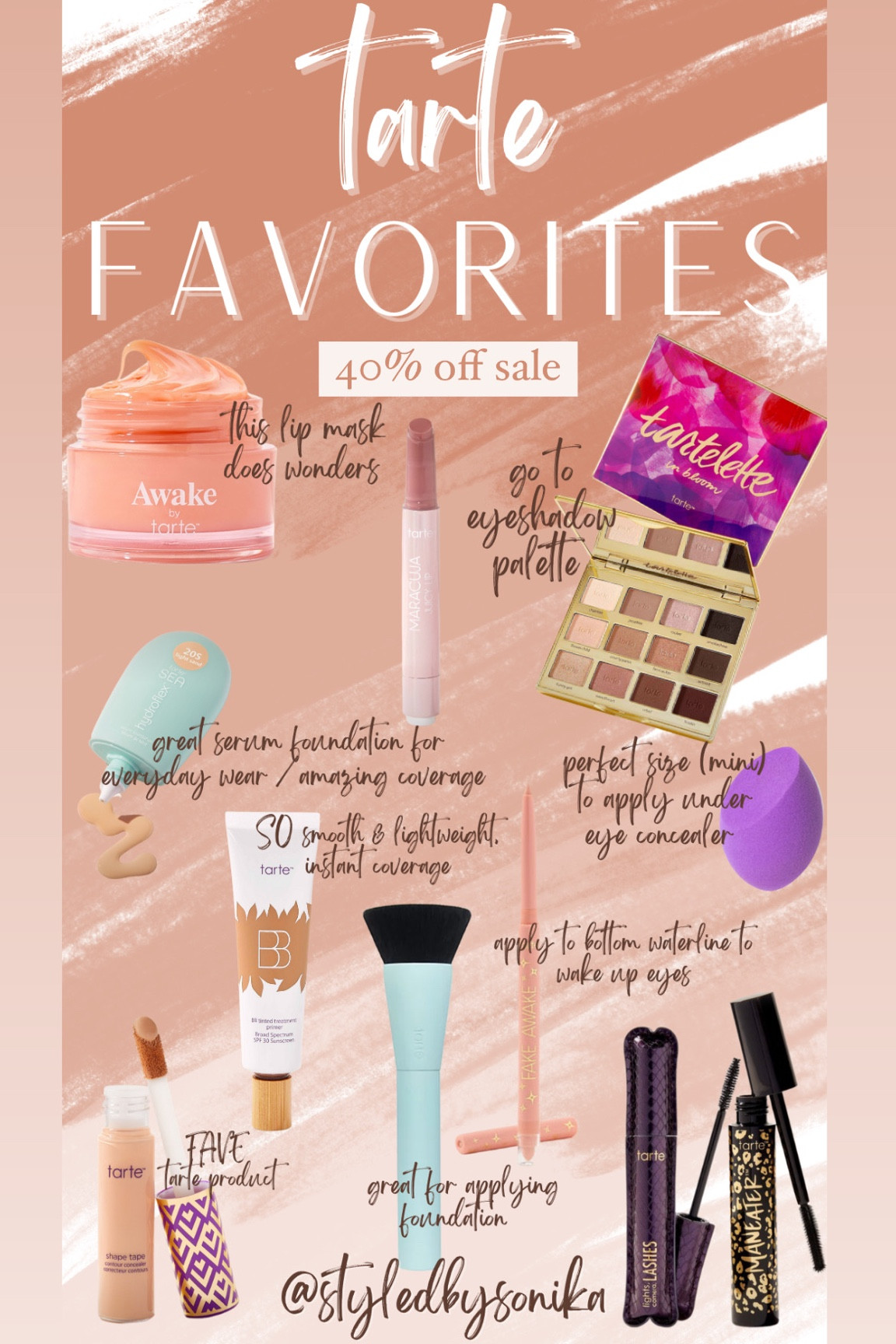Tarte sale
40% off makeup sale
Tarte favorites
Best foundation and concealers
Eyeshadow palette 
Fall makeup 
Everyday makeup


#LTKsalealert #LTKbeauty #LTKHolidaySale