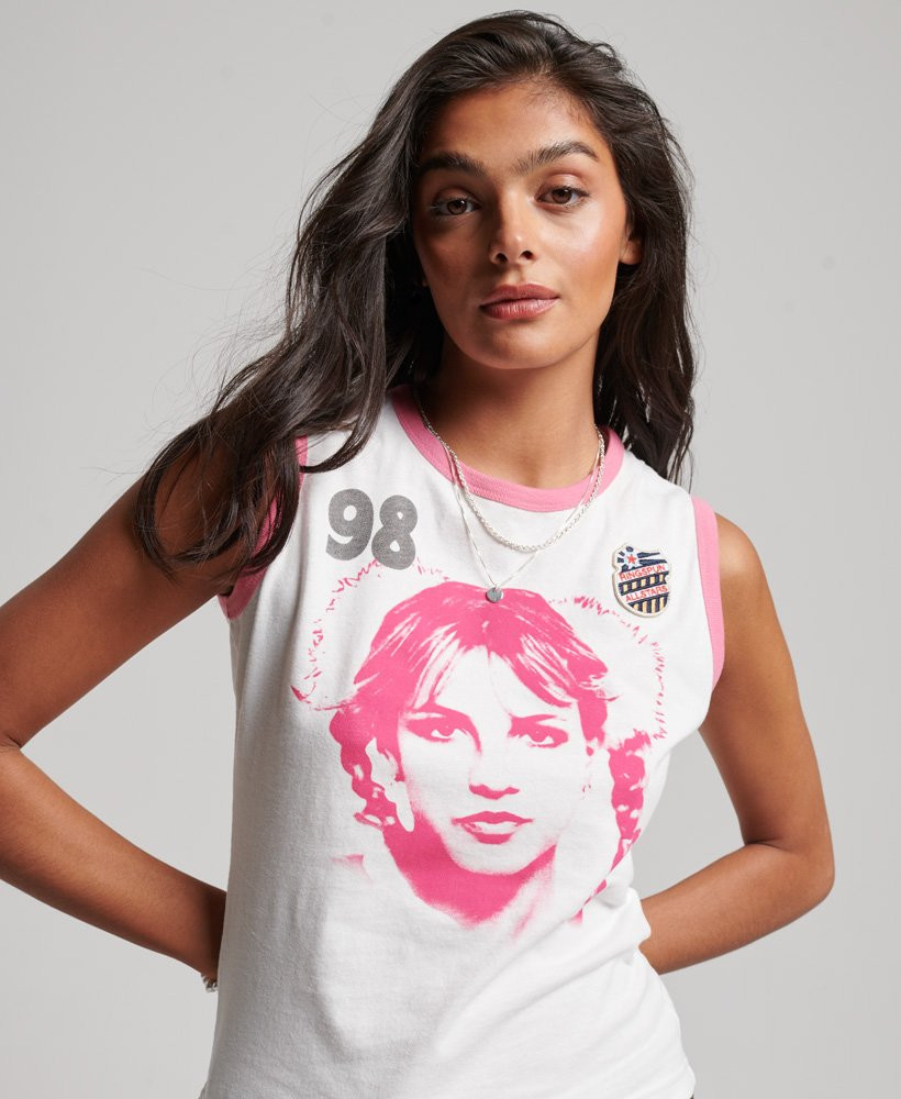 Ringspun Allstars BS Graphic Vest Top | Superdry (UK)