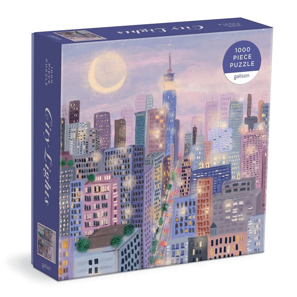 City Lights 1000 Piece Puzzle | Galison