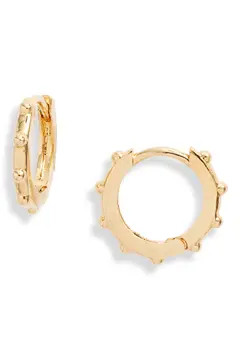 Granulated Huggie Earrings | Nordstrom