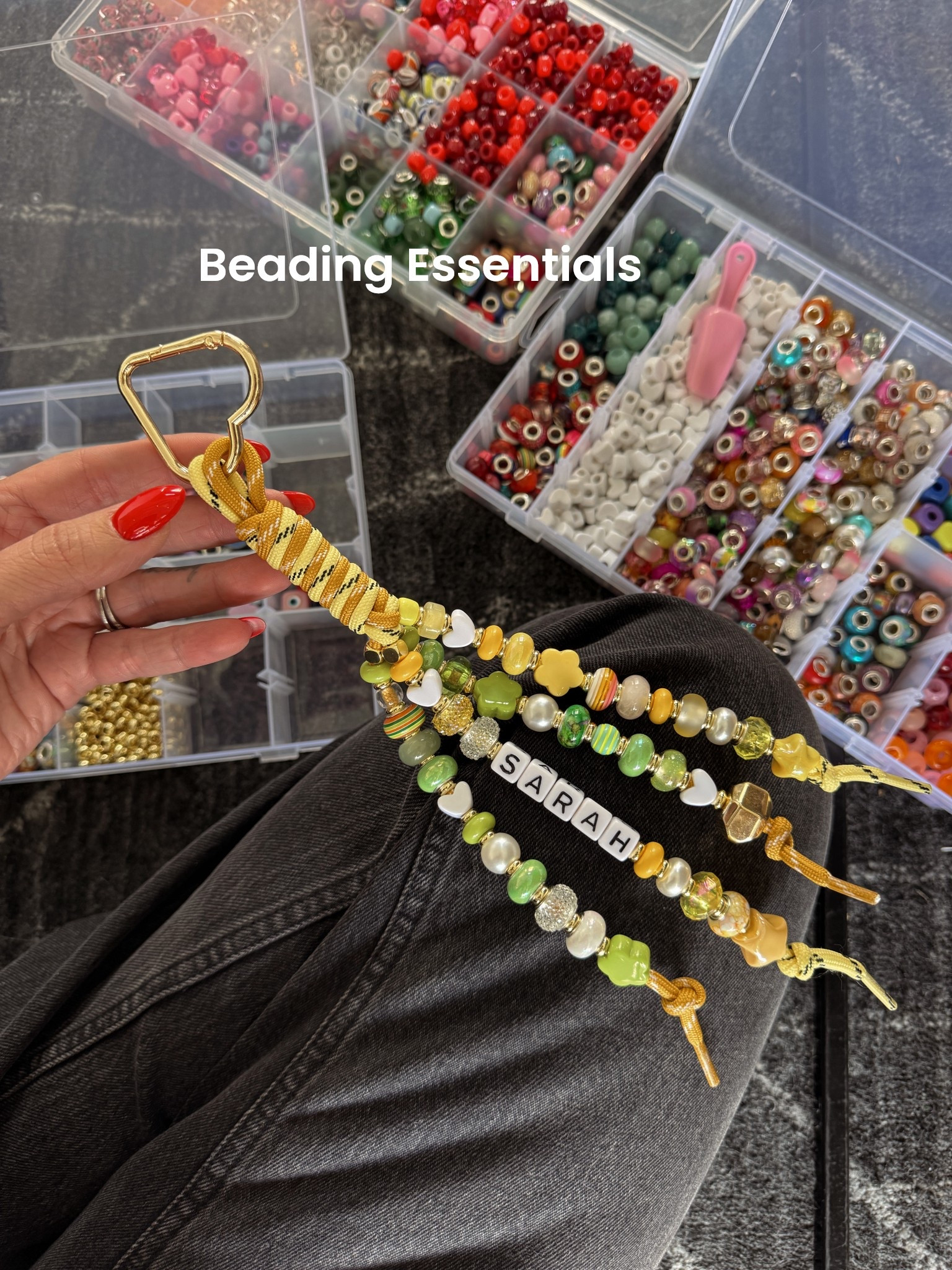 keychain/ bag charm beading essentials 


#LTKselfcare