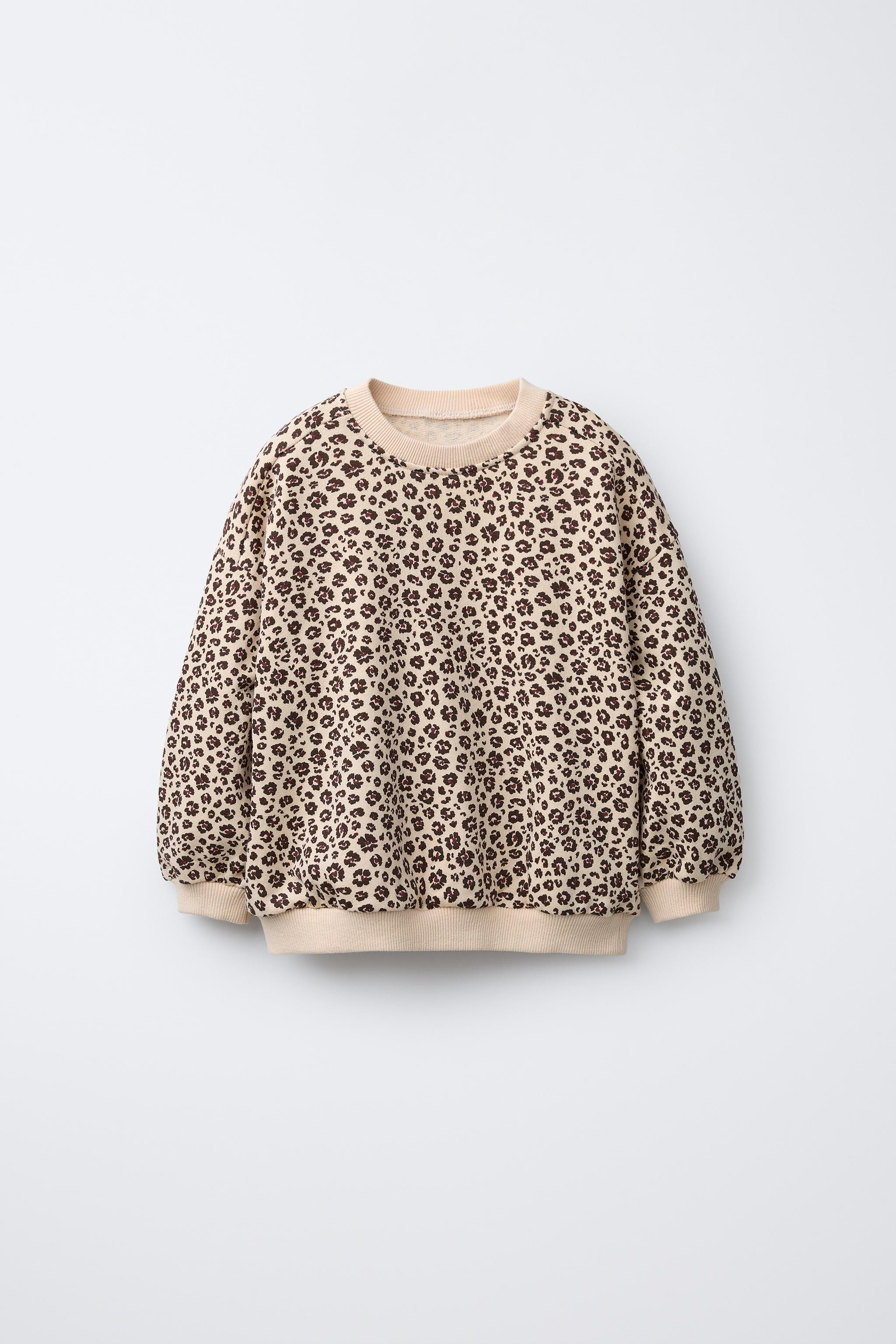 ANIMAL PRINT SWEATSHIRT | Zara US