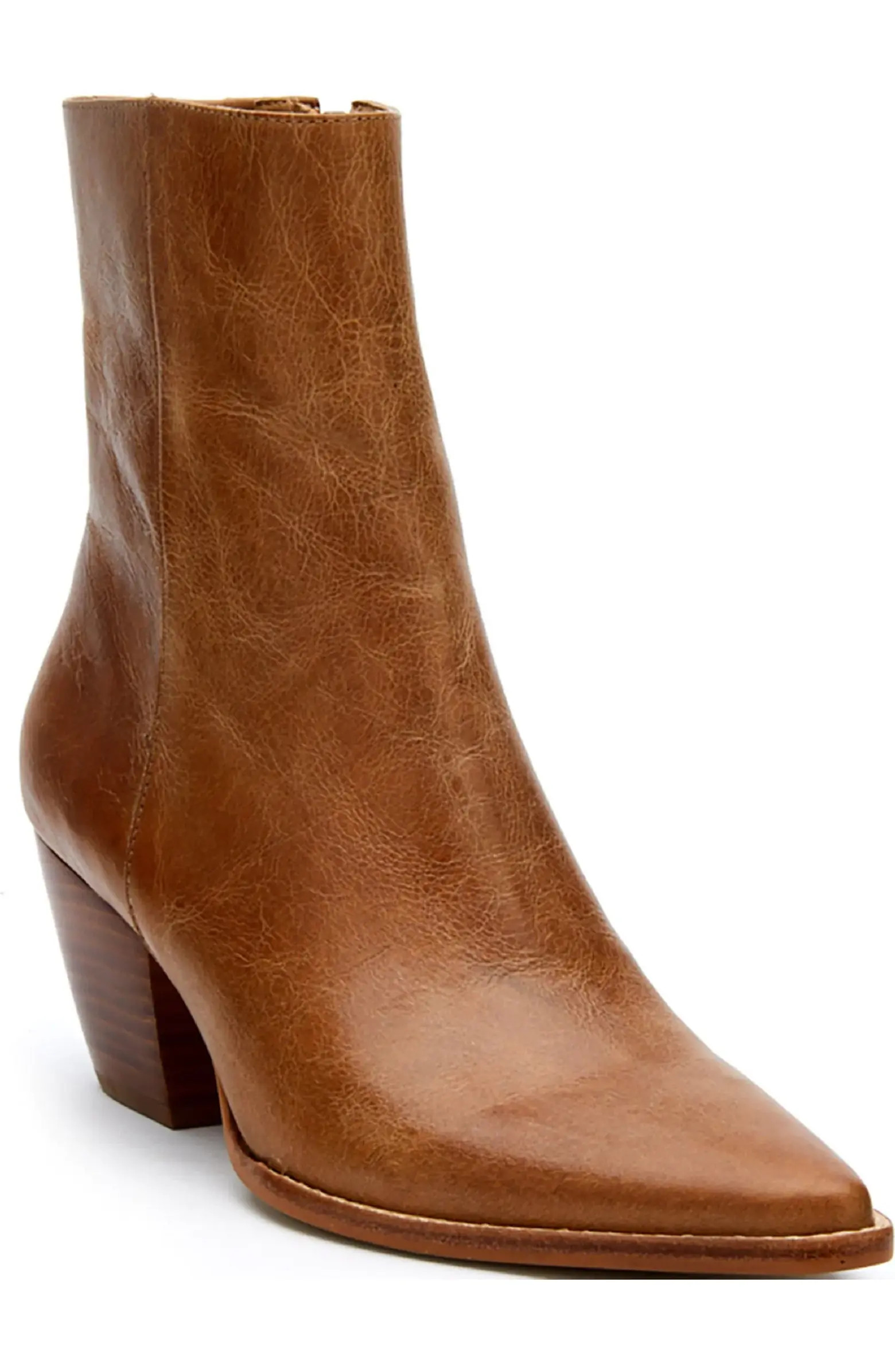 Caty Western Pointed Toe Bootie (Women) | Nordstrom