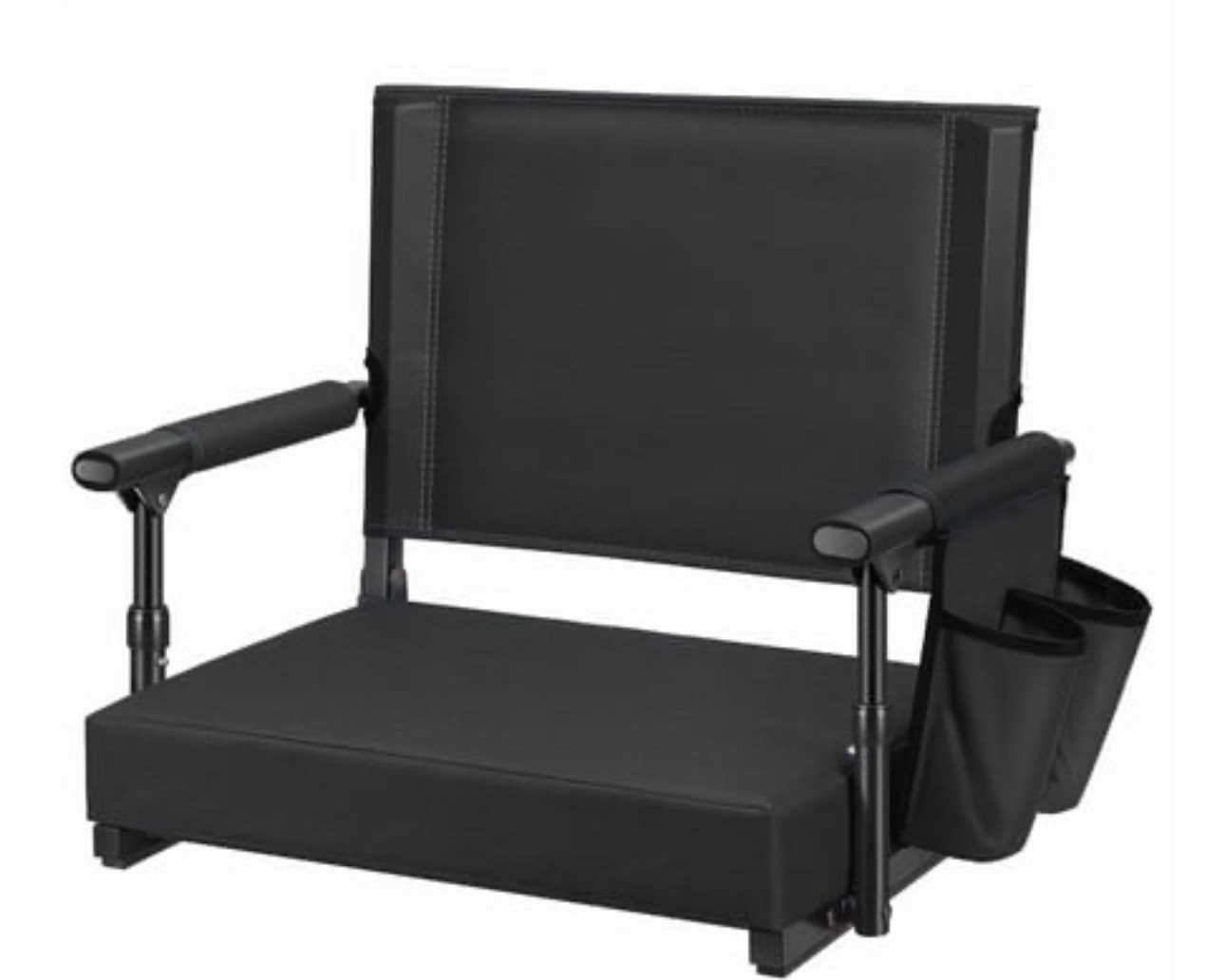 Elite stadium chair! Hooks on bottom, thick pad that doesn’t sink, arm rests and a phone/drink pouch

#LTKdayinmylife #LTKmomlife #LTKActive