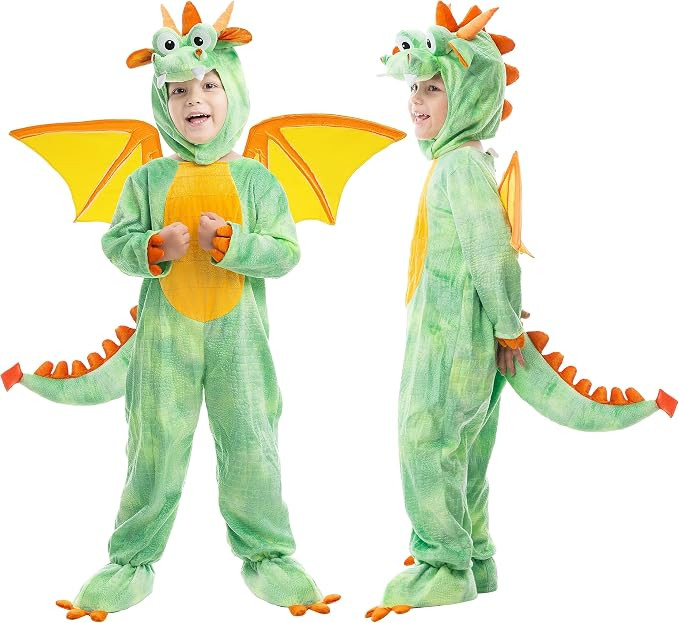 Spooktacular Creations Halloween Toddler Dragon Costume, Dinosaur Costume kids with Wings for Bab... | Amazon (US)