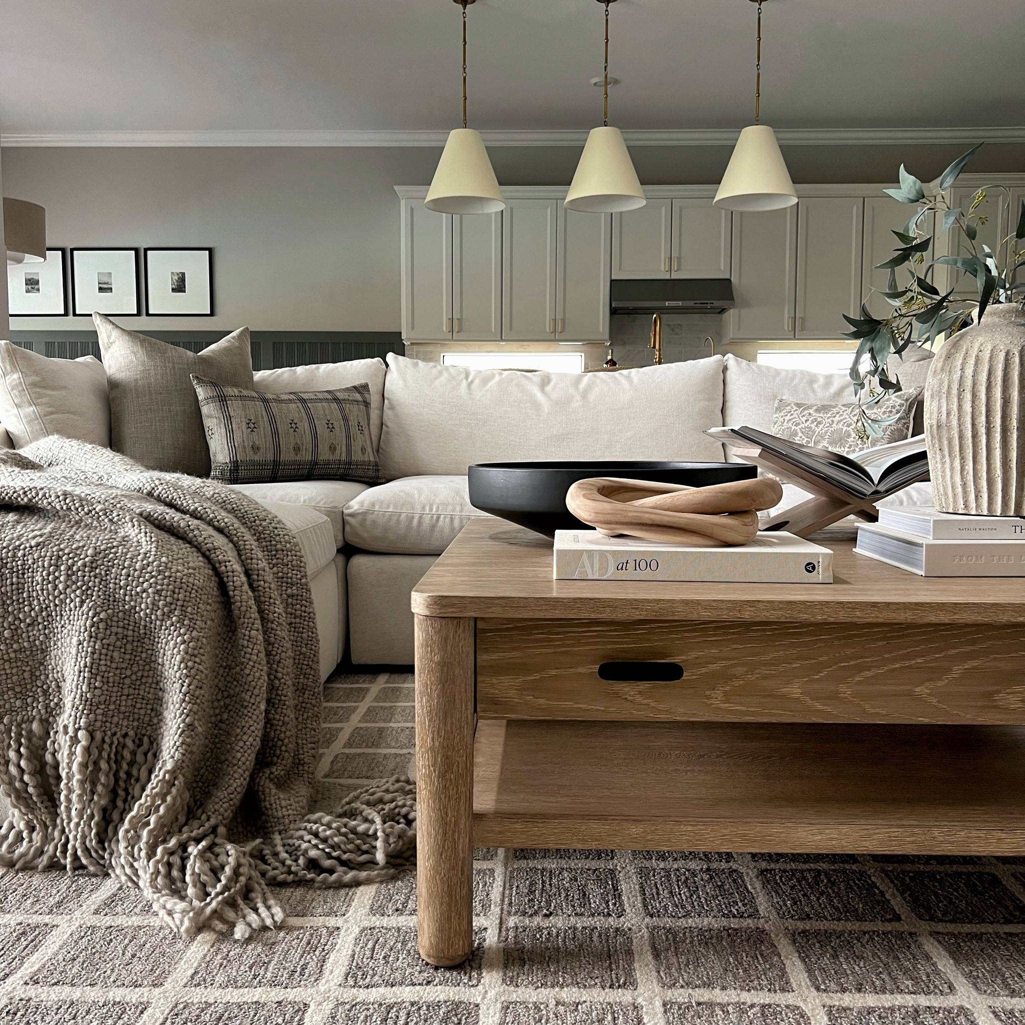 Lil Living room refresh with our new coffee table we are LOVING!!

#LTKhome