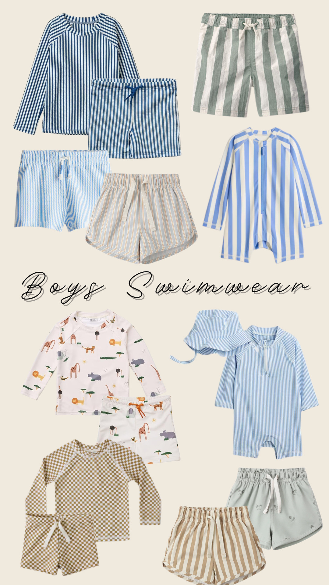 Adorable Boys Swimwear! 

 #LTKHome #LTKSwim #LTKKids