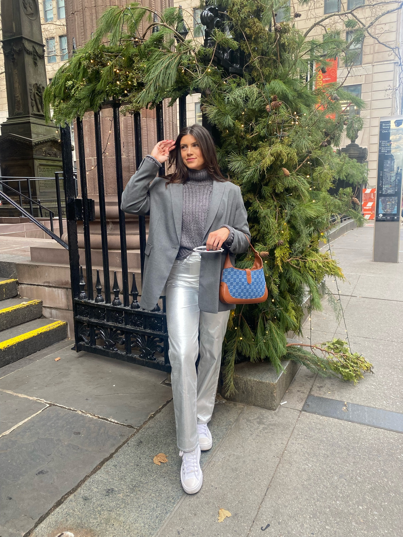 Metallic pants, metallic jeans, coated jeans 

#LTKHoliday #LTKSeasonal #LTKsalealert