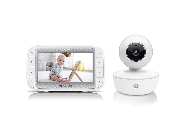Motorola Video Baby Monitor 5” Color Parent Unit, Remote Pan/Tilt/Zoom, Portable Rechargeable C... | Amazon (US)