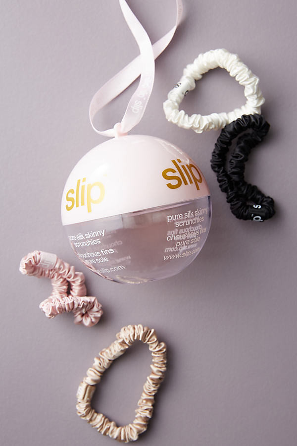 Slip Silk Scrunchie Ornament Gift Set | Anthropologie (US)
