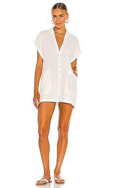 LSPACE Mika Romper in White from Revolve.com | Revolve Clothing (Global)