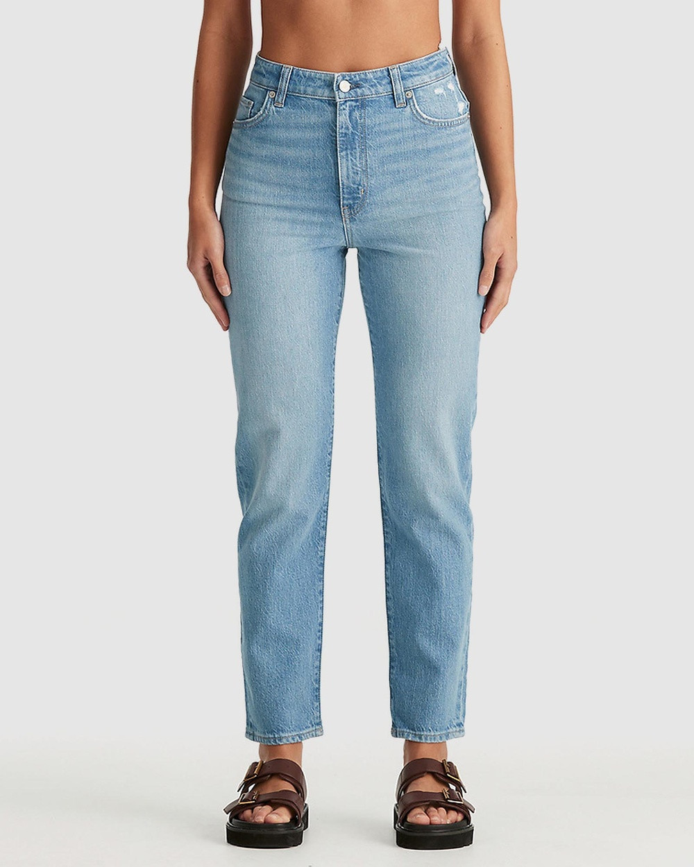 Riders by Lee - Hi Moms Jeans - Mom Jeans (Indigo Truth) Hi Moms Jeans | THE ICONIC (AU & NZ)