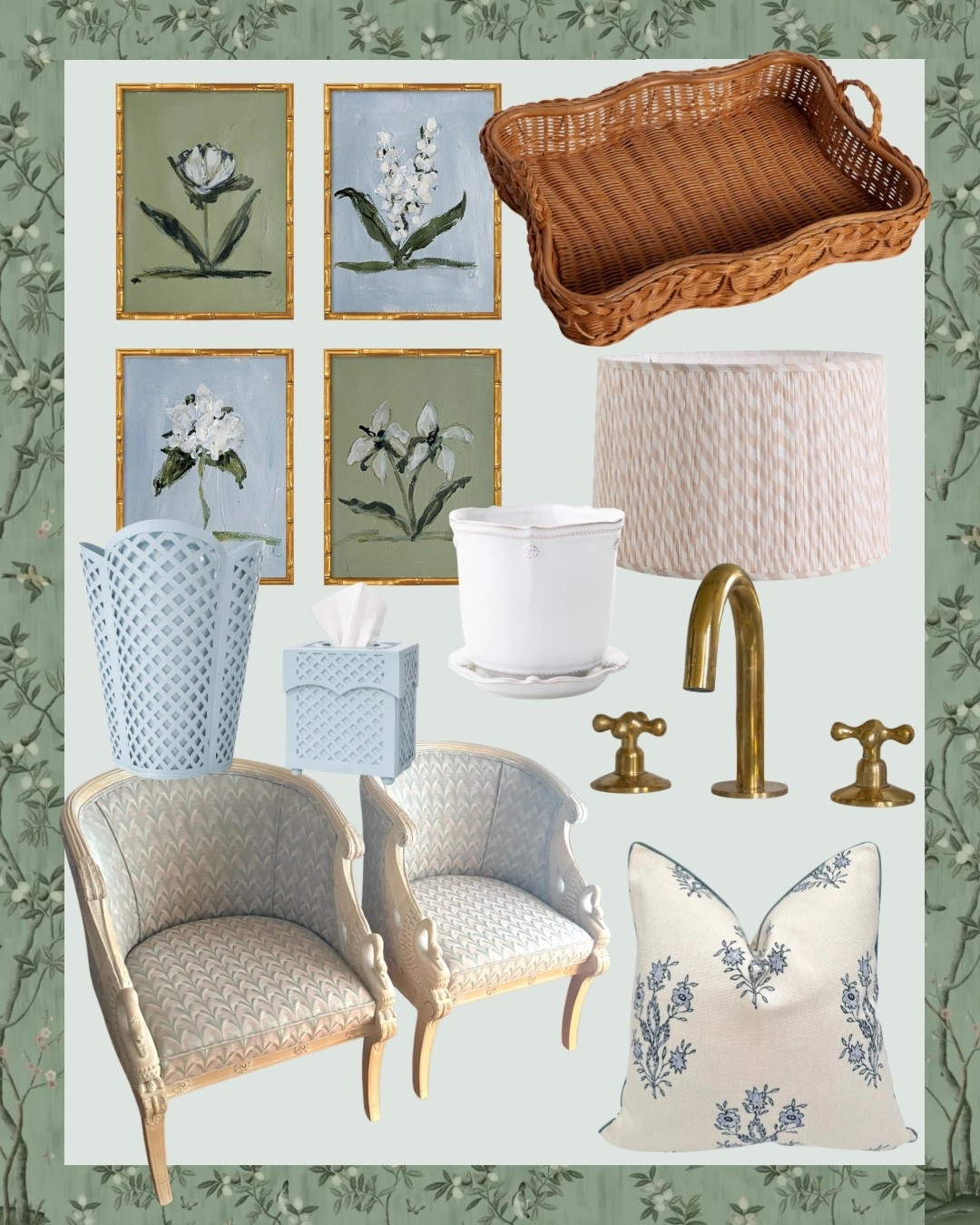 Recent home saves!

Tray, botanical art, pillow, lampshade, antique chairs 

#LTKHome