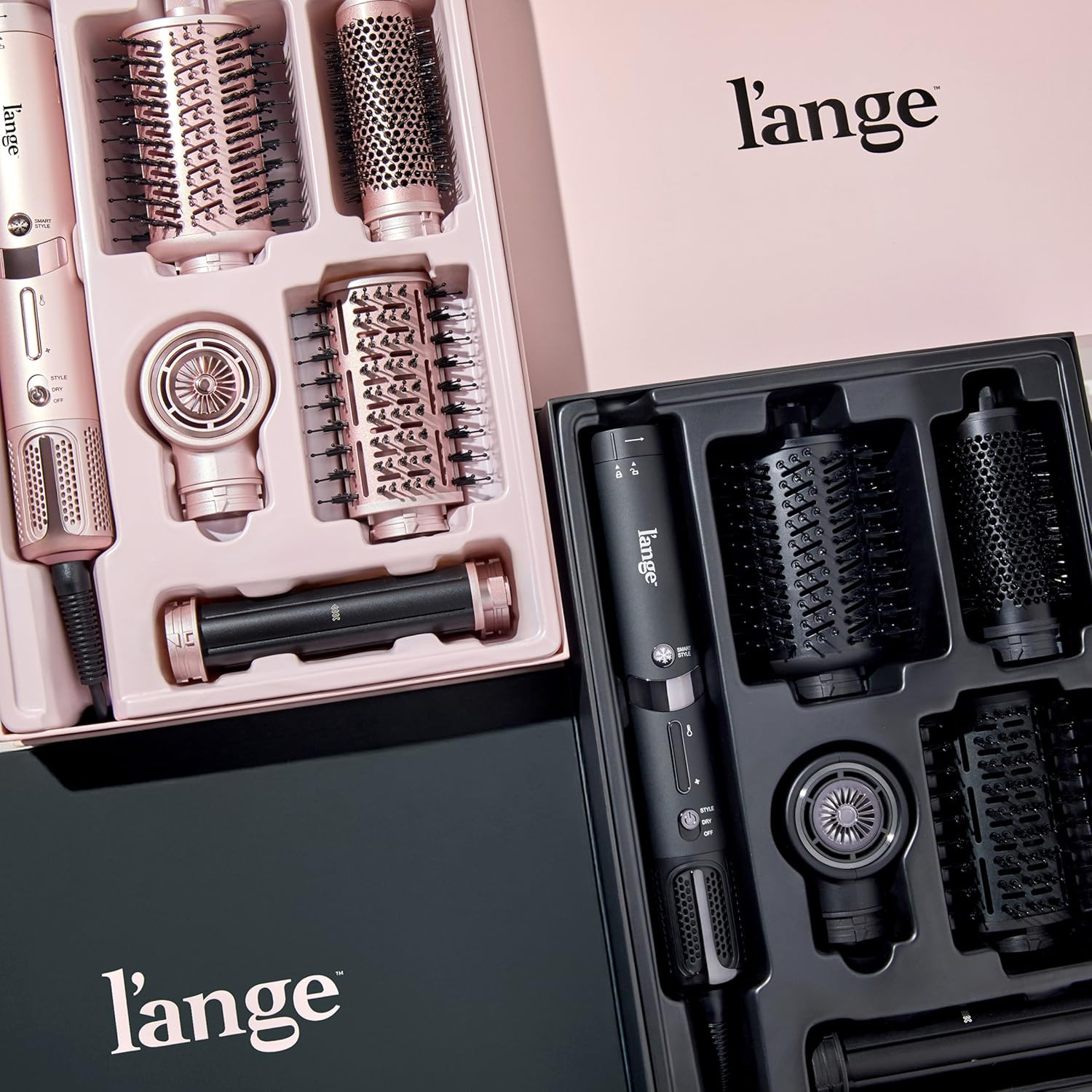 L'ANGE HAIR TurboStyle All-in-One Air Styling & Drying System | 5-in-1 Attachments with Auto-Wrap Curlers &... | Amazon (US)