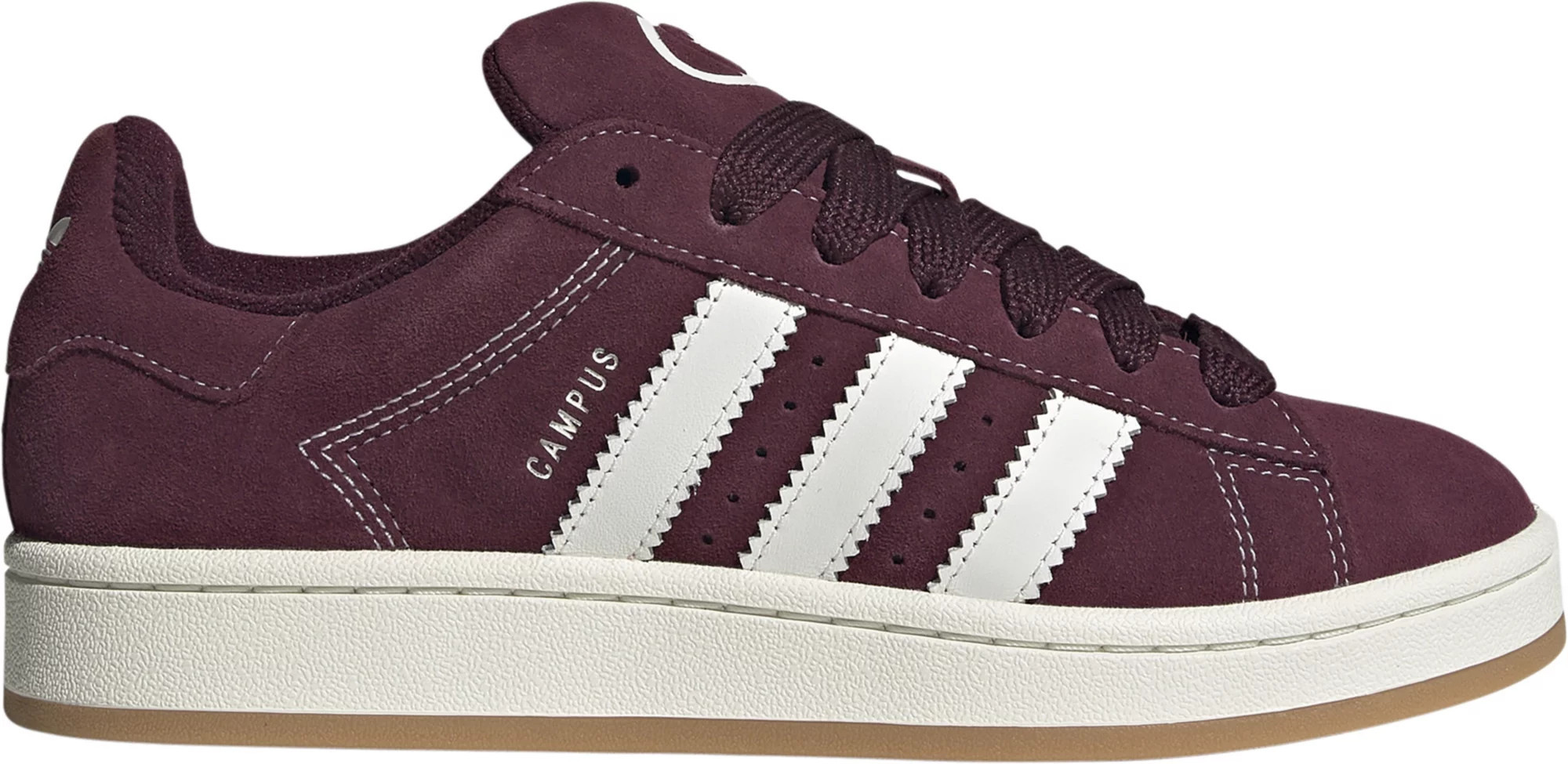 adidas Women's Campus 00s Shoes, Size 9.5, Maroon/White | DICK'S Sporting Goods