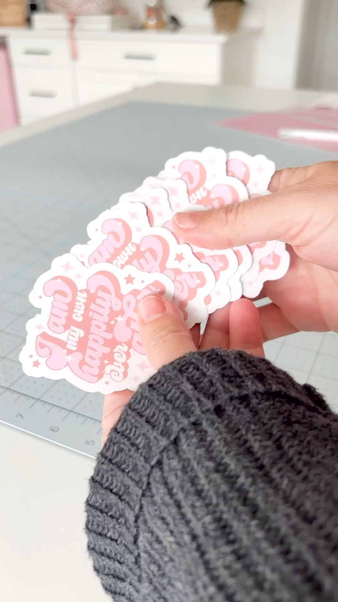 Can you believe this is my first time diving into the world of stickers? 🤭 And guess what? I was nervous about it! But hey, here's the scoop.

Once upon a time, I had a not-so-great experience 😬 with some stickers. Long story short, wrong material, no guidelines – it was a mess! But let's not dwell on the past.

Making stickers is pretty easy, 🥳 especially when you've got the right gear. Here's what I used:

👉🏻 My trusty Epson Ecotank Printer (Model ET-2760).
👉🏻 A good Cricut Maker (not the latest, but still awesome).
👉🏻Matte White Printable Sticker Vinyl – the magic ingredient! from @teckwrapcraft
👉🏻Matte Laminate to keep 'em looking fresh also from @teckwrapcraft
👉🏻And, of course, the handy mat for the Cricut.

I hope you like this video! Maybe you'll find yourself hooked on sticker-making as well! ☺️ whether it's for fun or the start of your dream business! 🥳

#LTKVideo #LTKhome