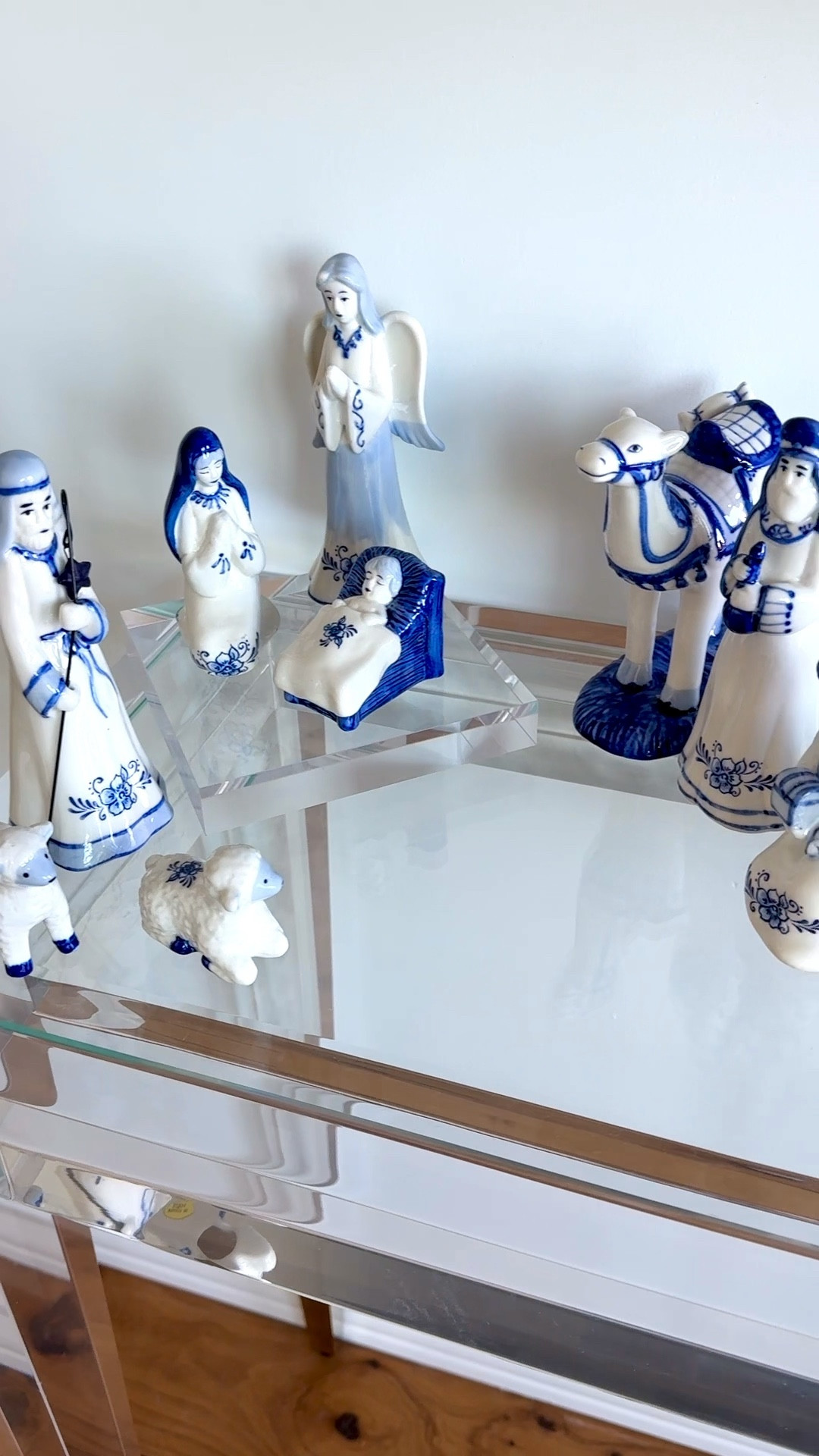 I love this pretty white porcelain and delft blue nativity set I have at our loft in Waco! 

I own a lot of nativities, but this one is my favorite!

#LTKHoliday #LTKWatchNow #LTKHome