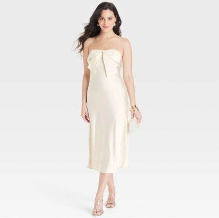 30% Off!! Target circle week is here until July 13th!! New Women's Bow Midi Shift Dress - A New Day in Cream
Wear with straps or without
2 colors available! 





Target, Target dress, dresses, date night dress


#LTKSummerSales #LTKOver40 #LTKSaleAlert