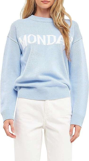 English Factory Weekend Sweater | Amazon (US)