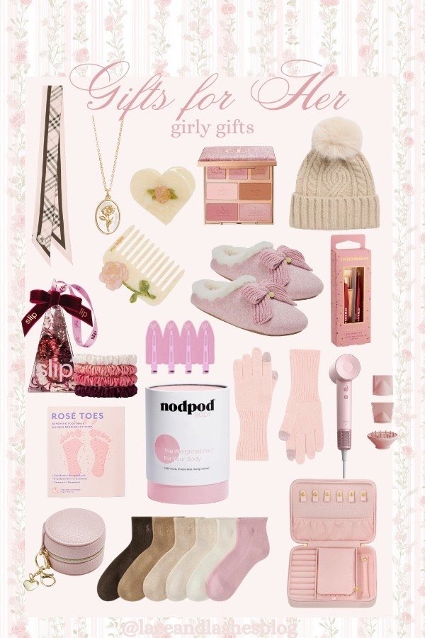 Girly Christmas gift ideas for her!

#LTKHoliday #LTKSeasonal #LTKGiftGuide