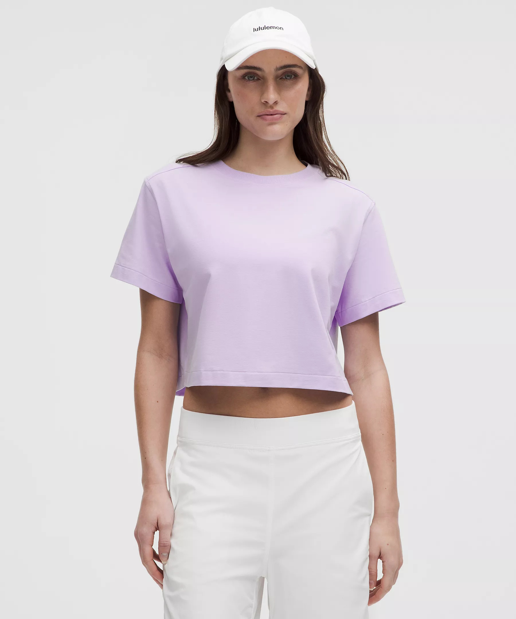 All Yours Organic Cotton Cropped T-Shirt | Lululemon (US)