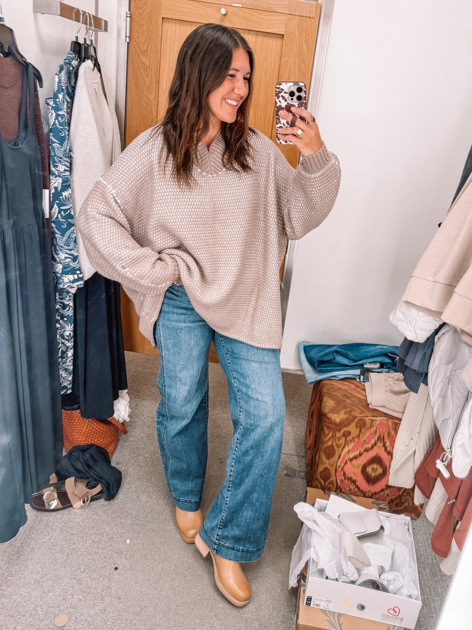 Nordstrom Anniversary Sale: oversized free people sweater. Perfect tucked in, with jeans or wearing casual with leggings. Super comfortable. Wearing small

NSALE, Nordstrom sale, fall fashion, fall outfit

#LTKShoeCrush #LTKFindsUnder100 #LTKSaleAlert