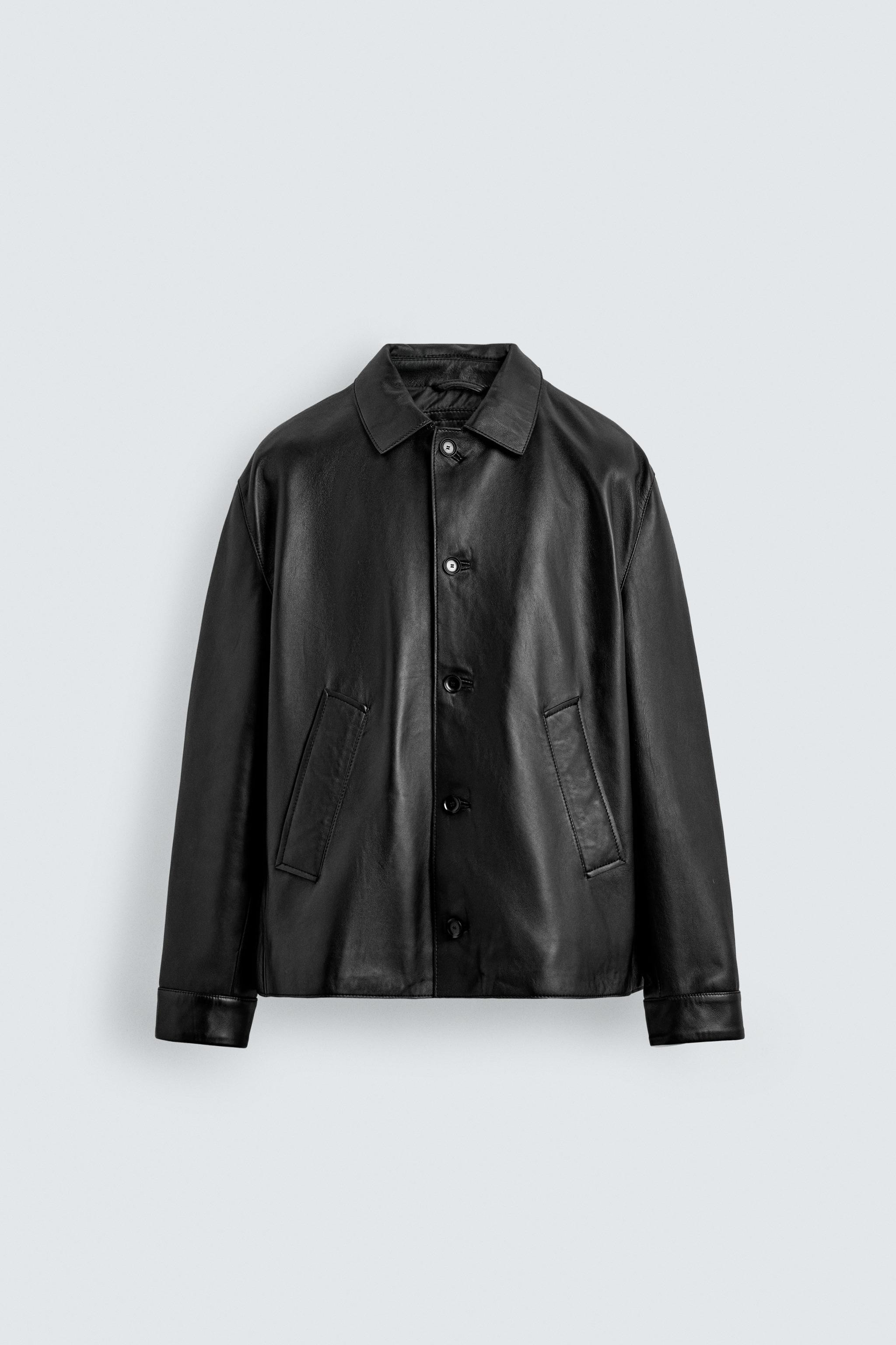 LEATHER JACKET | Zara US