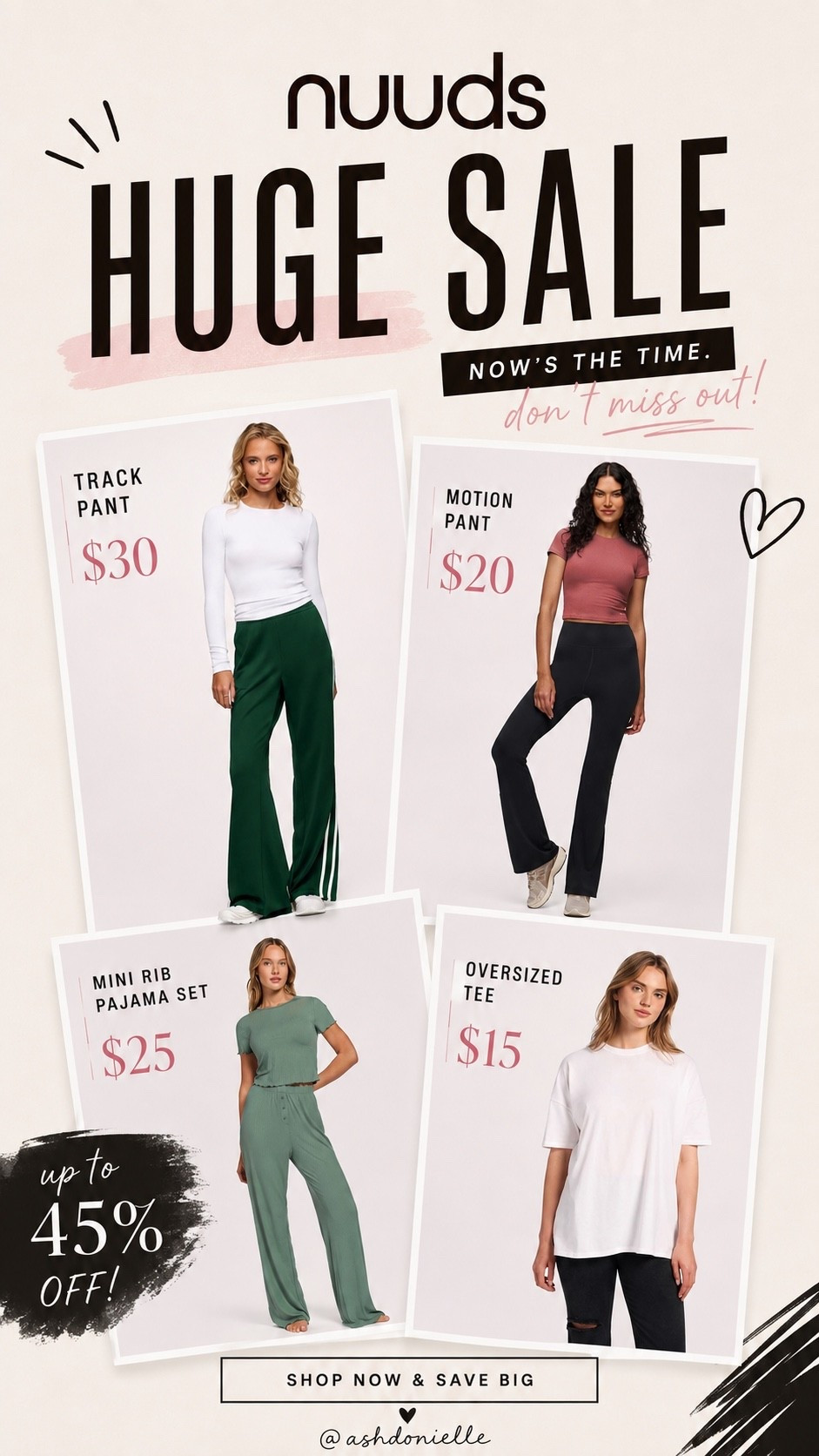 Huge NUUDS sale happening! @nuuds

#LTKootd #LTKSaleAlert #LTKgrwm