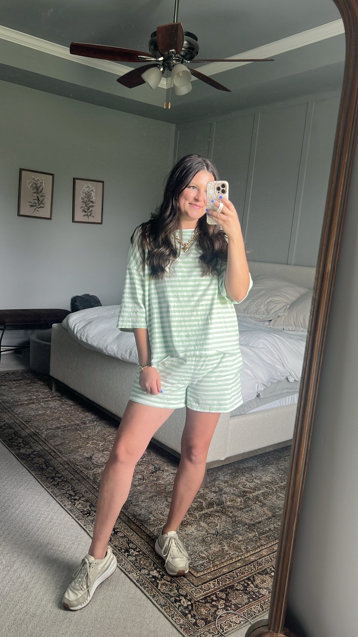 Comfy cute matching set! Mom approved & post Partum apprvoed! Size up if between sizes otherwise tts. I’m in a M

Comfy cute / comfy but cute / casual comfy / comfy outfit / casual outfit / matching set / stripes / stripe matching set / SAHM outfit / mom outfit / comfy mom outfit / mom style / everyday outfit / Amazon / affordable fashion / easy outfit / effortlessly cute / travel outfit / plane outfit / post Partum

#LTKmomlife #LTKootd