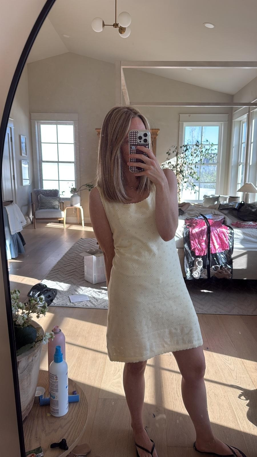 The color, the details. This dress is so cute! I got it in a small normal size and I am 5’2” and normally wear xs at Old Navy 

 #LTKootd