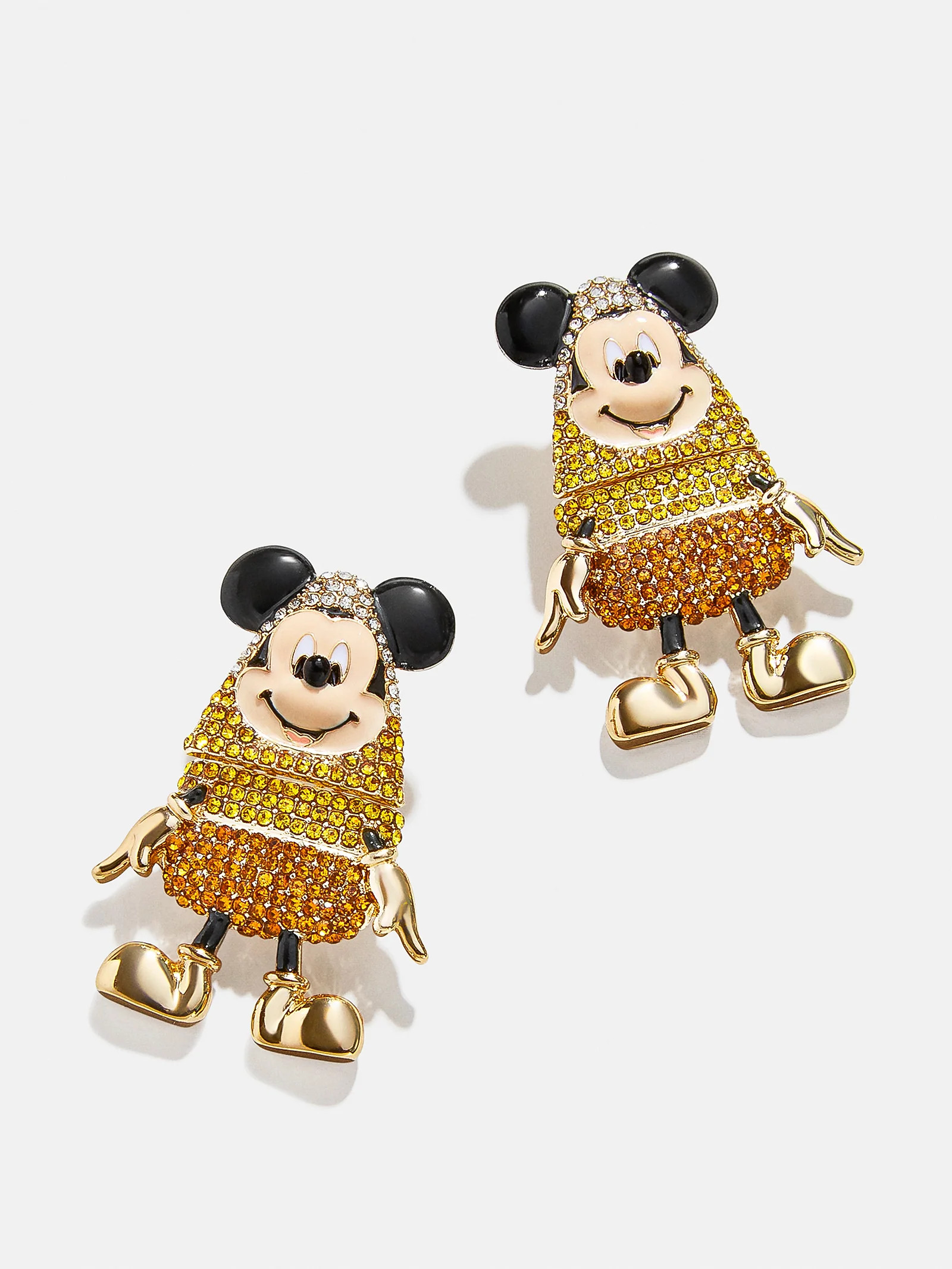 Mickey Mouse Disney Candy Corn Costume Earrings - Mickey Mouse Candy Corn Costume | BaubleBar (US)