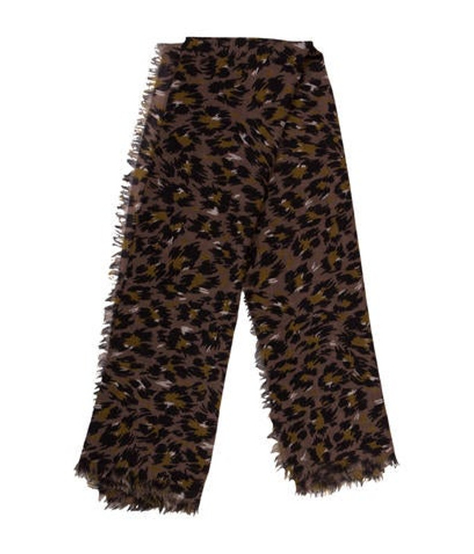 Lanvin Leopard Print Scarf multicolor Lanvin Leopard Print Scarf | The RealReal